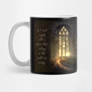 Made For Another World CS Lewis Quote Mug